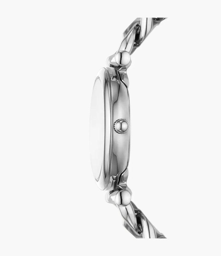 Fossil ur Carlie Mini 28mm sølv quartz stål ES5331