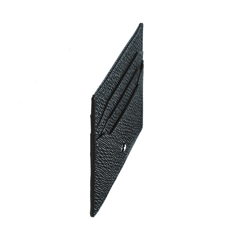 Montblanc kortholder 6 rum Sartorial blå tweed 220389