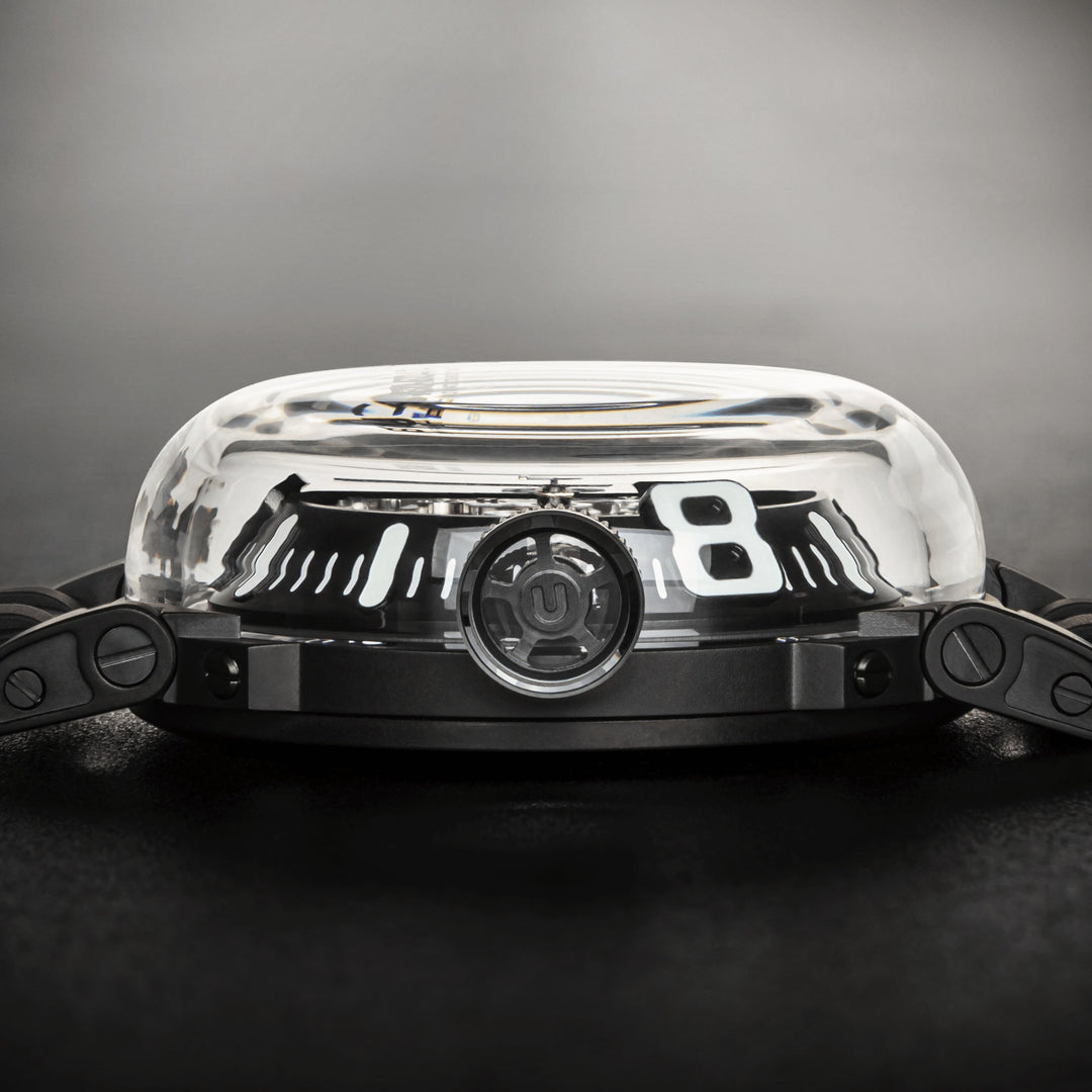 U-BOAT watch U-65 44mm white automatic steel black PVD finish 3349