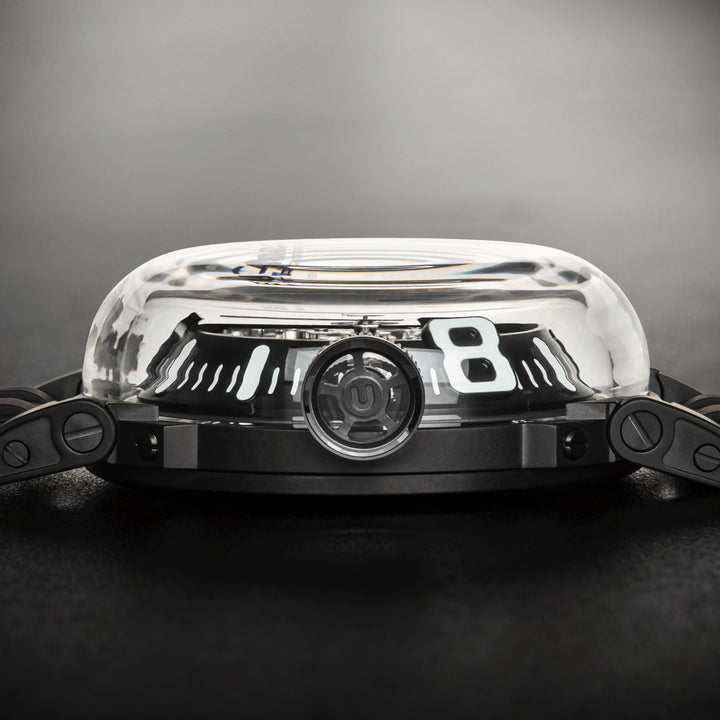 U-BOAT watch U-65 44mm white automatic steel black PVD finish 3349