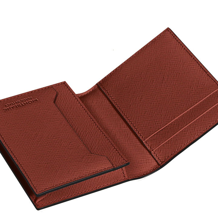 Montblanc kortholder 4 lommer Sartorial læder rød eg 223045