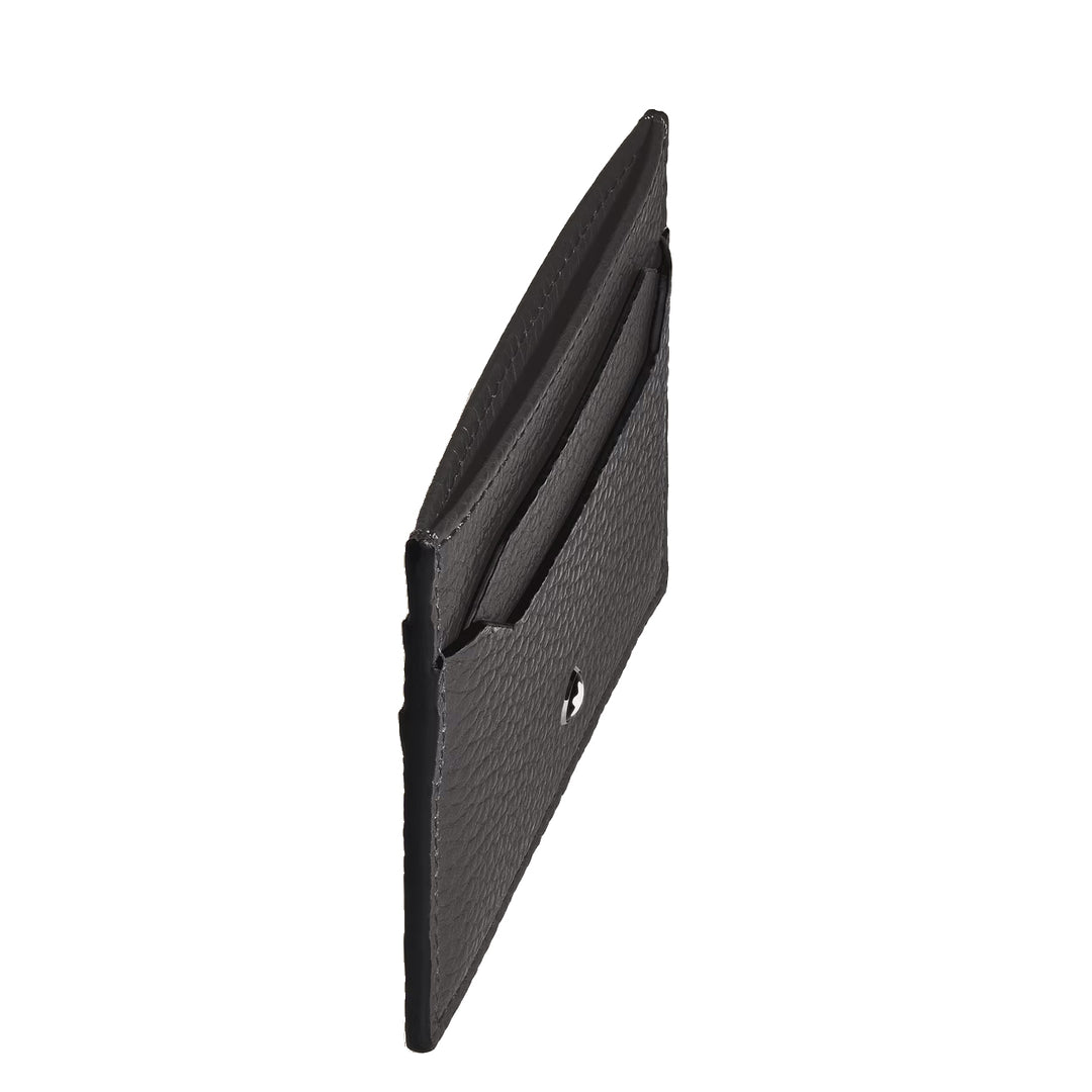 Montblanc kortholder med 5 lommer i smedet læder 223031