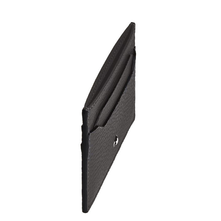 Montblanc kortholder med 5 lommer i smedet læder 223031