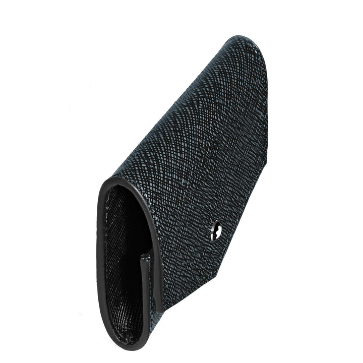 Montblanc Sartorial blå tweed møntpung 220348