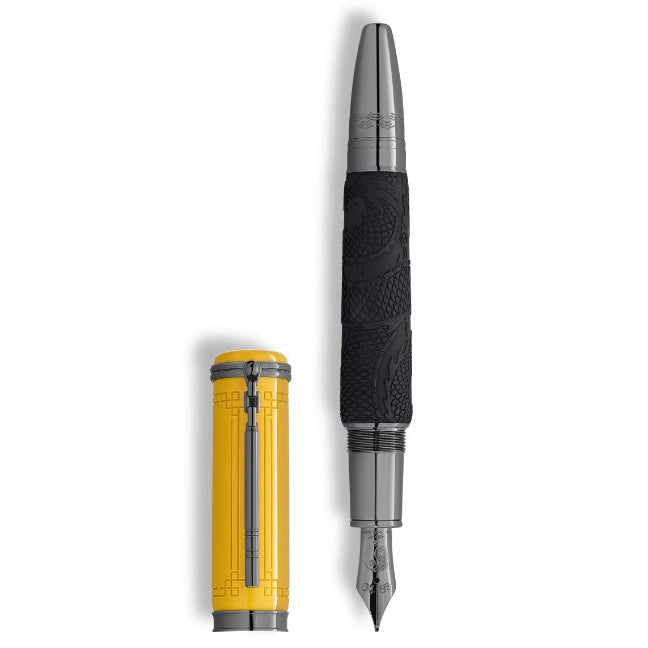 Montblanc Füllfederhalter Great Characters Homage to Bruce Lee Special Edition Spitze M 133427