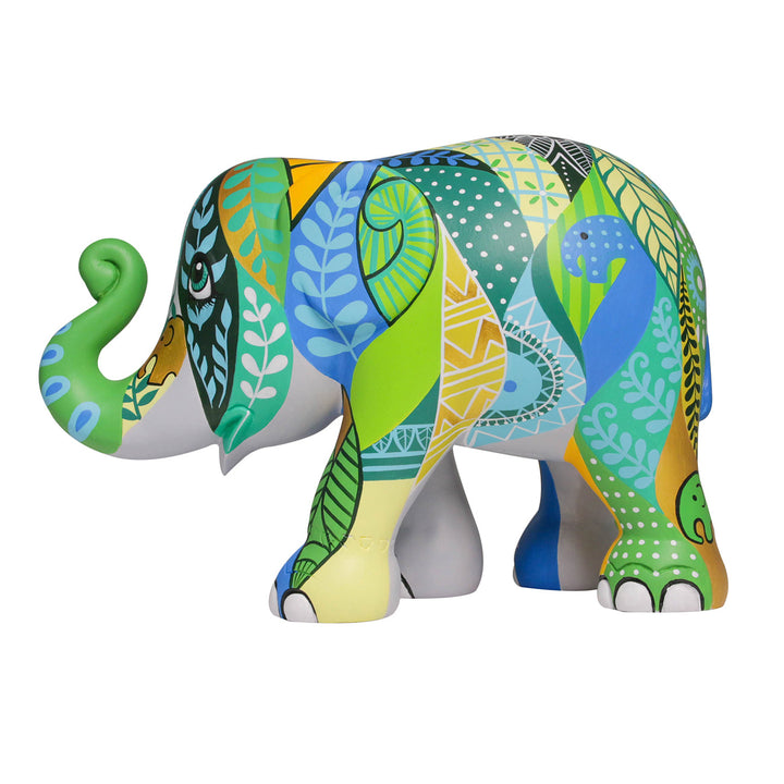 Elefantenparade Elefant Happy Sarawak 15 cm Limited Edition Wanchalerm Mueanpang Hong Kong 2014 SKU Happy Sarawak 15
