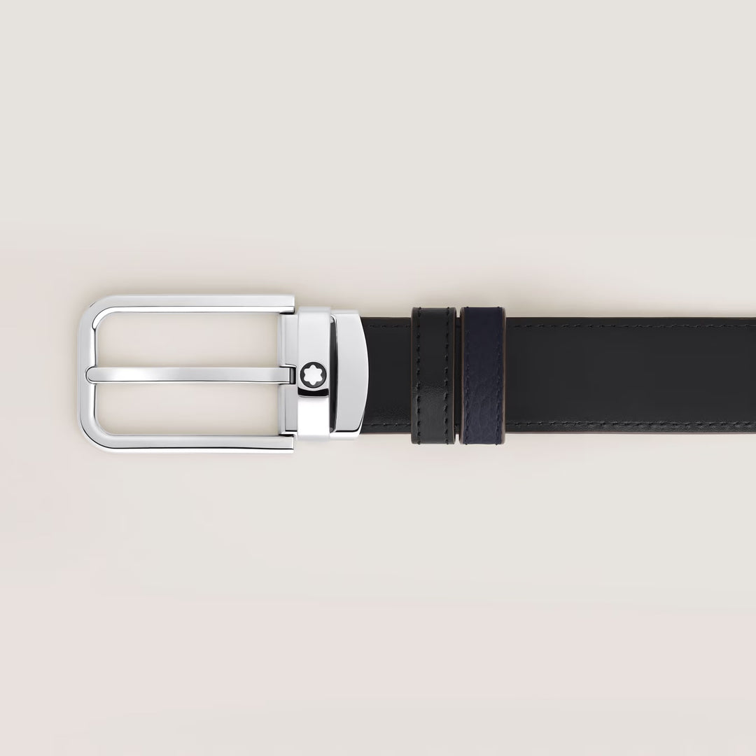 Montblanc vendbart bælte Meisterstück sartorial læder 30 mm 223411