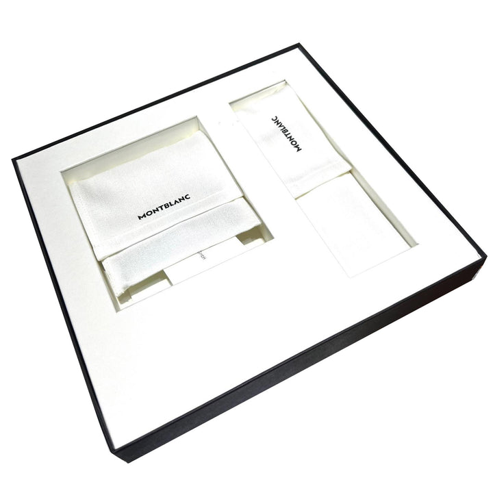 Montblanc sæt Pix kugle- og kreditkortholder 6cc Meisterstuck sort 137793