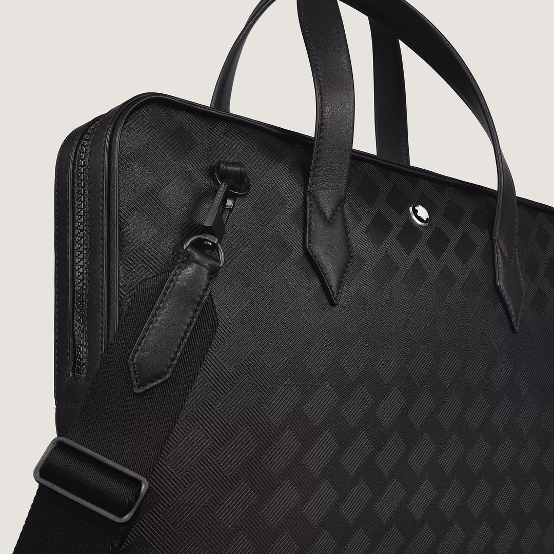 Montblanc tunn dokumenthållare Soft Extreme läder svart 223189