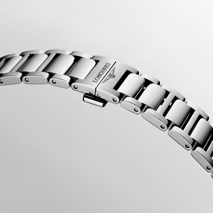 Longines klocka 38mm blått kvartsstål L3.750.4.92.6