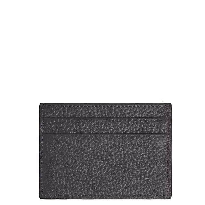 Montblanc kortholder med 5 lommer i smedet læder 223031