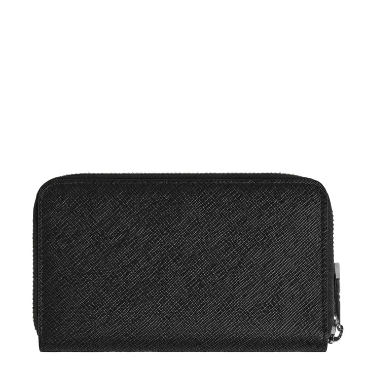 Montblanc pung 12 rum med lynlås medium Sartorial sort 220361