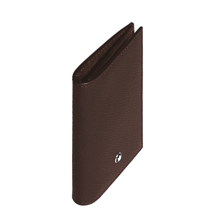Montblanc Kartenetui 2 Taschen Sartorial Leder Ebenholzfarbe 223043