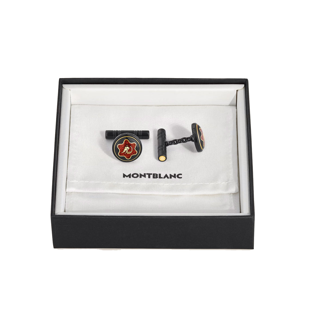 Montblanc Manschettenknöpfe Great Characters Homage to Bruce Lee 135971