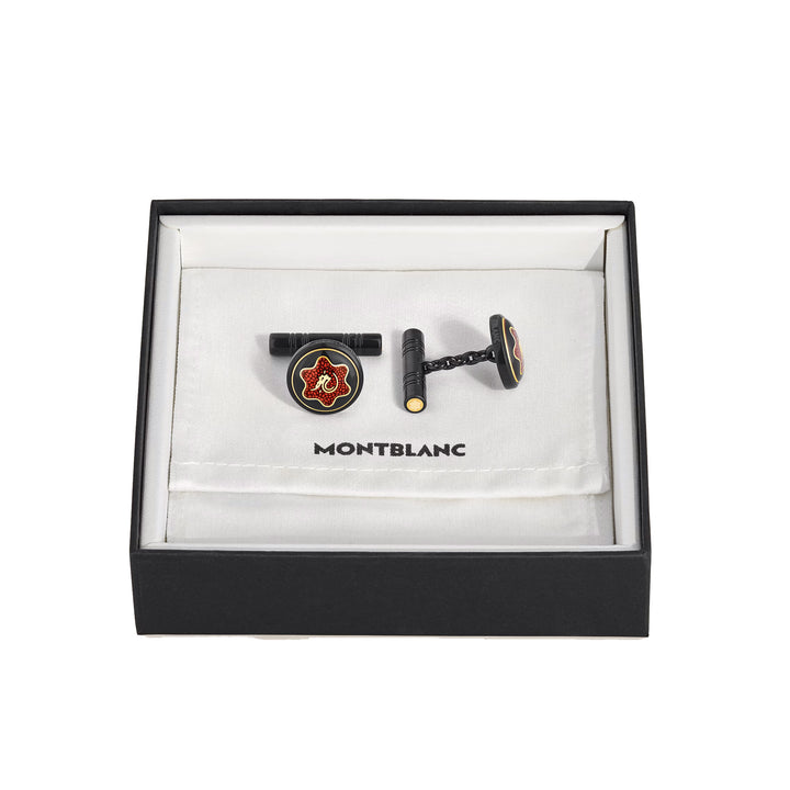 Montblanc Manschettenknöpfe Great Characters Homage to Bruce Lee 135971