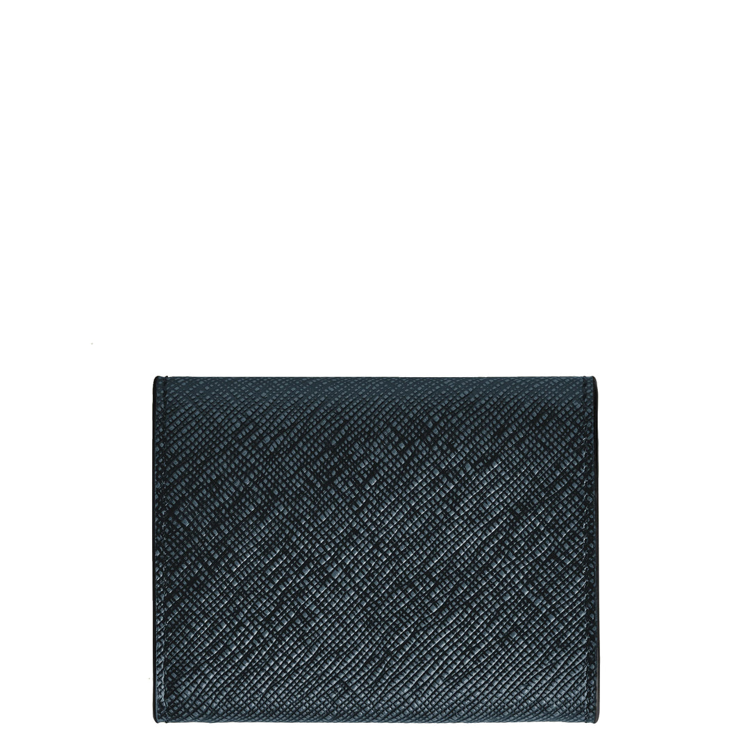 Montblanc Sartorial blå tweed møntpung 220348