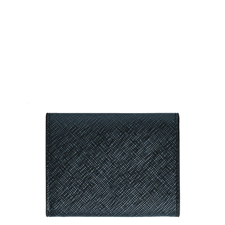 Montblanc Sartorial blå tweed møntpung 220348