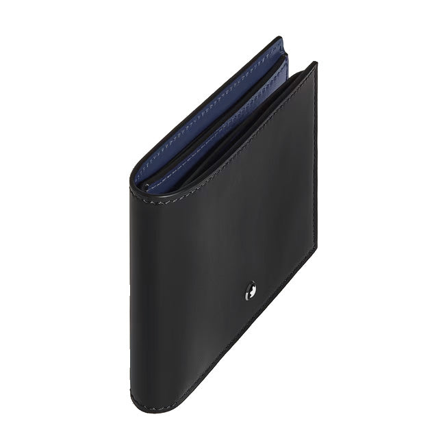 Montblanc 8 pocket wallet Meisterstück leather black 221324