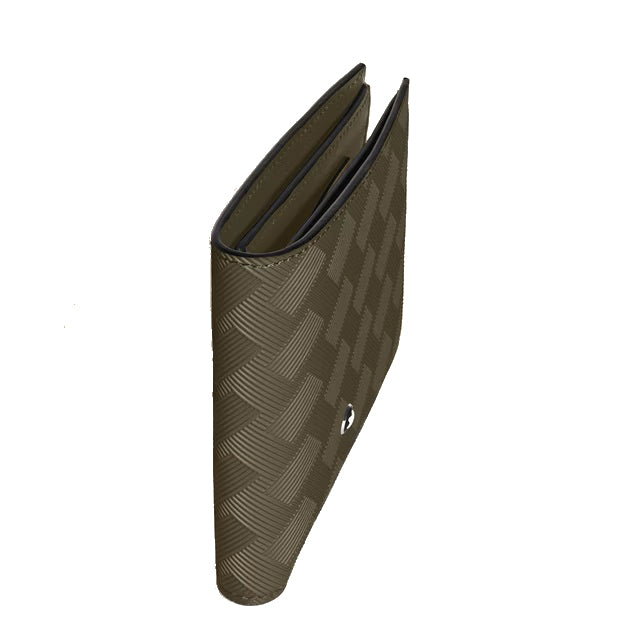 Montblanc 6-ficks plånbok i extremt läder khaki 221434