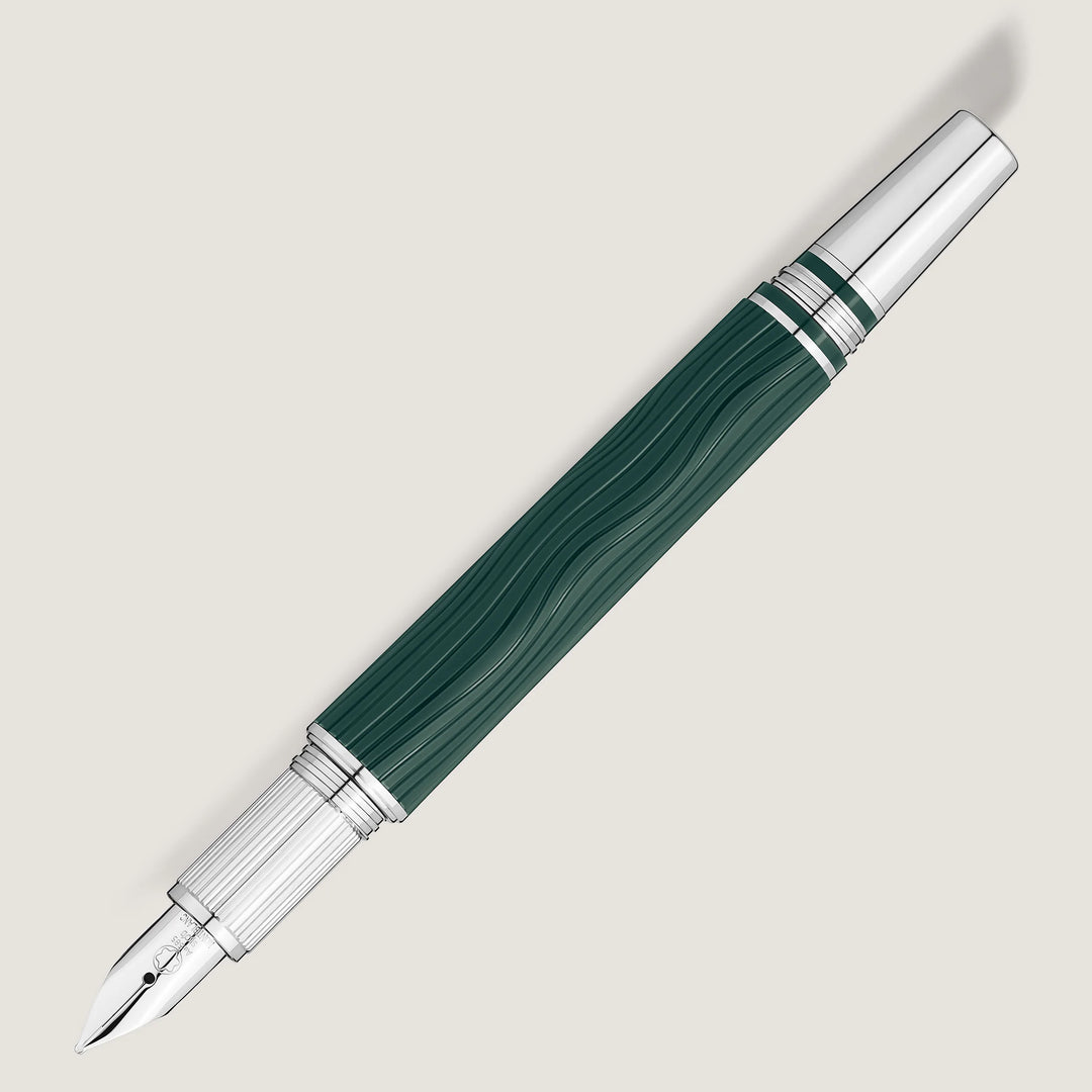 Montblanc fyldepen StarWalker PolarGreen spids M 132902