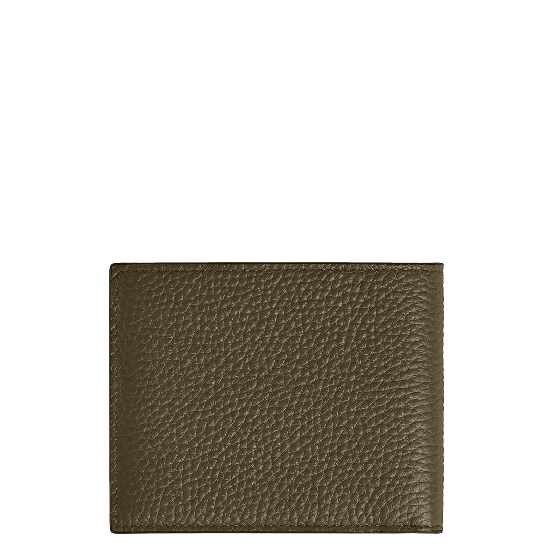 Montblanc plånbok med myntväska 4 fack khaki 220216