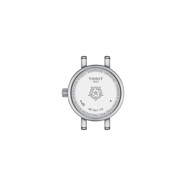 Tissssot watch Lovely Round 19.5mm mother of pearl diamonds quartz steel T140.000.91.61.116.00