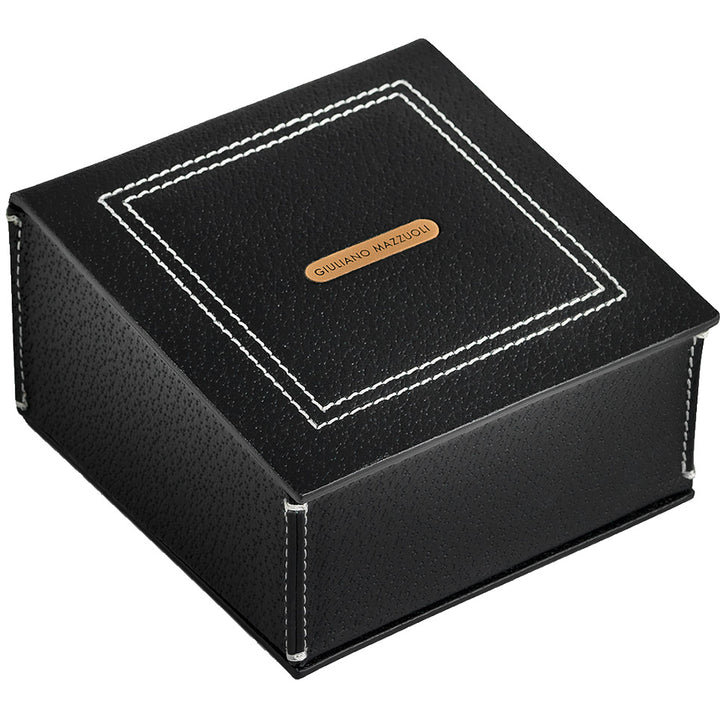 Giuliano Mazzuoli Manometeruhr 45 mm, schwarzer Automatikstahl, MRP02N