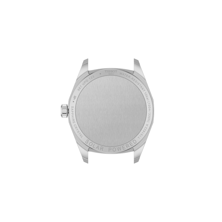 Tissot PRC 100 Solar 39 mm hellblauer Quarzstahl T151.822.11.351.00