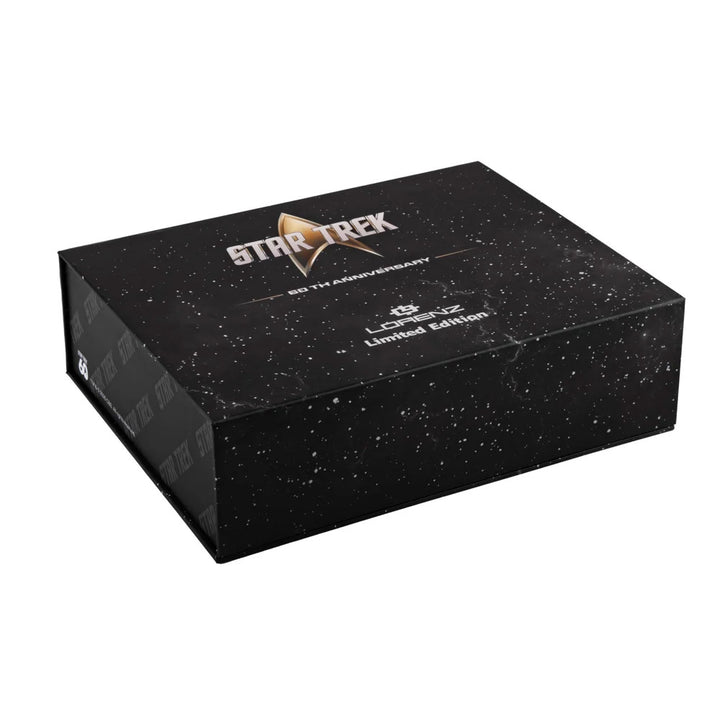 Lorenz-Uhr STAR TREK Deep Space Limited Edition 40x36 mm schwarzer Automatikstahl schwarzes PVD-Finish 030287LE