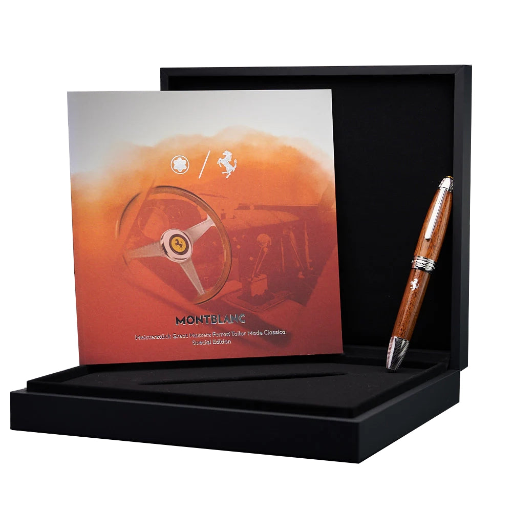 Montblanc fyldepen Meisterstück Great Masters Ferrari Tailor Made Classica Special Edition tip M 131318