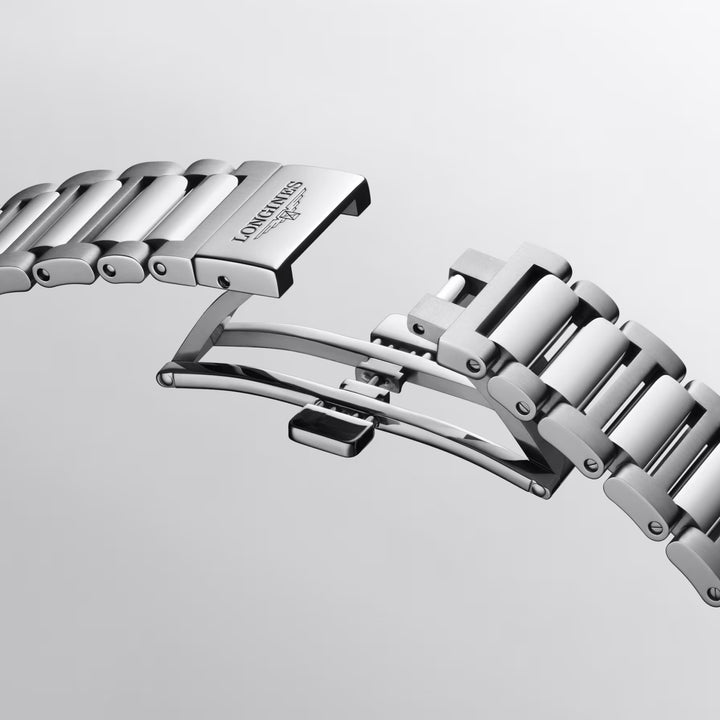 Longines Conquest ur 34mm blå automatisk stål L3.430.4.92.6