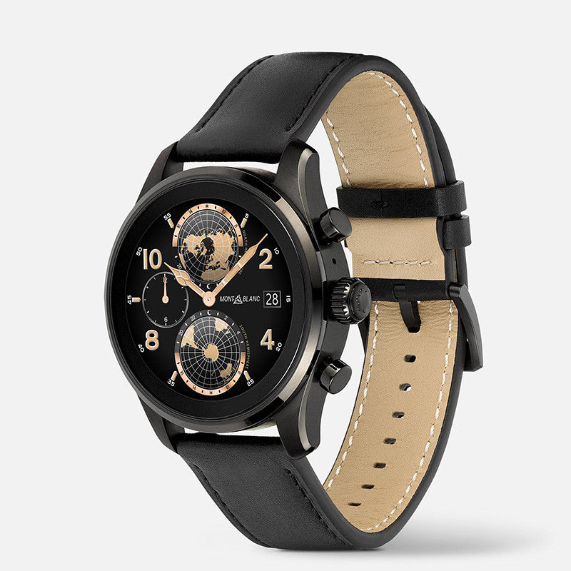 Montblanc Smartwatch Clock Summit 3 42mm Titanium and Rubber Strap 129267