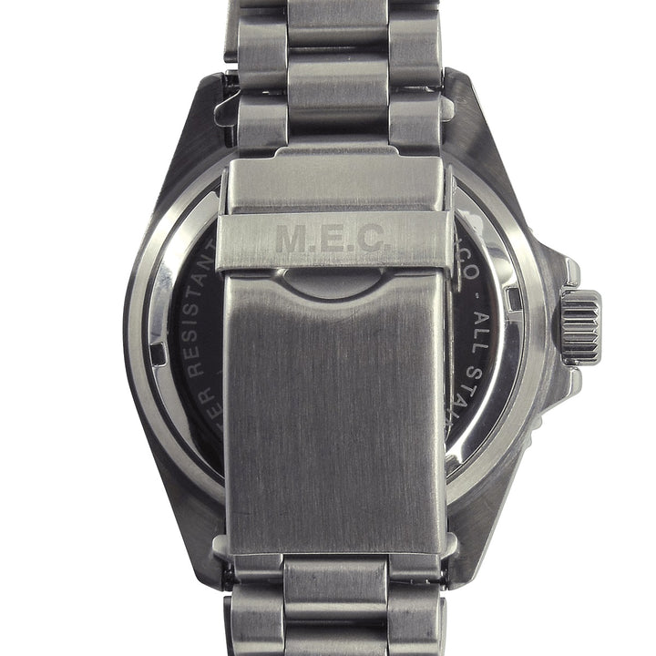 M.E.C. Nauta BK 40mm Watch Automatisk sort stål Nauta BK (24)