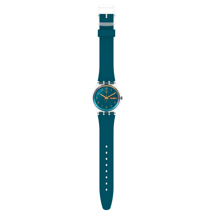 Swatch Blue Away Originals Gent 34mm Ge721 Watch