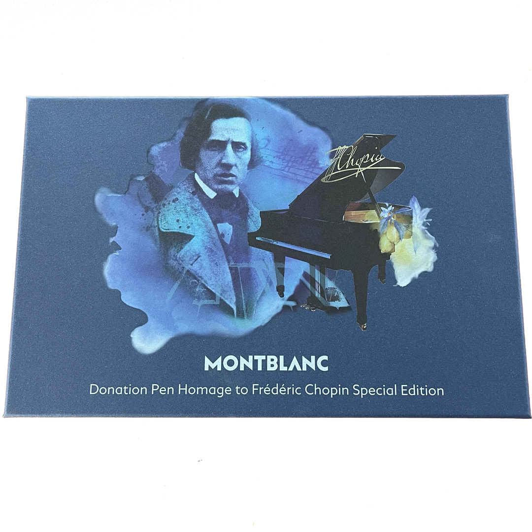 Montblanc Roller donation Pen sæt Frederic Chopin + Blocco Note 127641