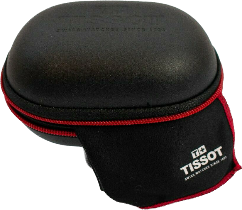 Tissot Travel Case med sort lædervagt TIS-01-boks