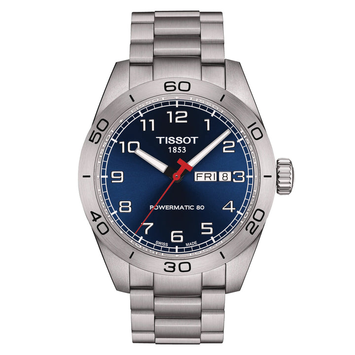 Tissot Watch PRS 516 Powermitic 80 42mm Blå automatisk stål T131.430.11.042.00