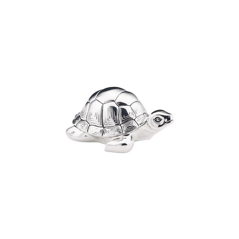 Sovereignty Turtle Resin Turtle Coated Silver 5.5cm R 258
