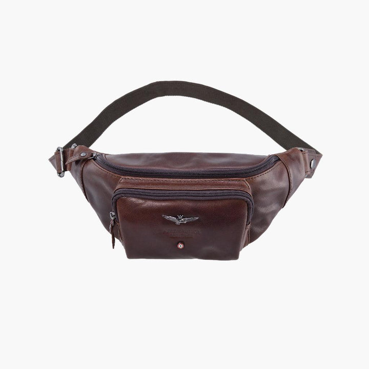 Aeronautica Militare Marsupio in pelle linea Vintage AM351-MO - Capodagli 1937