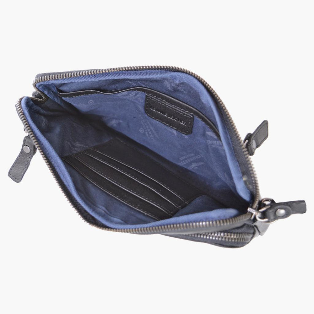 Aeronautica Militare Pochette uomo in pelle linea Vintage AM356-MO - Capodagli 1937