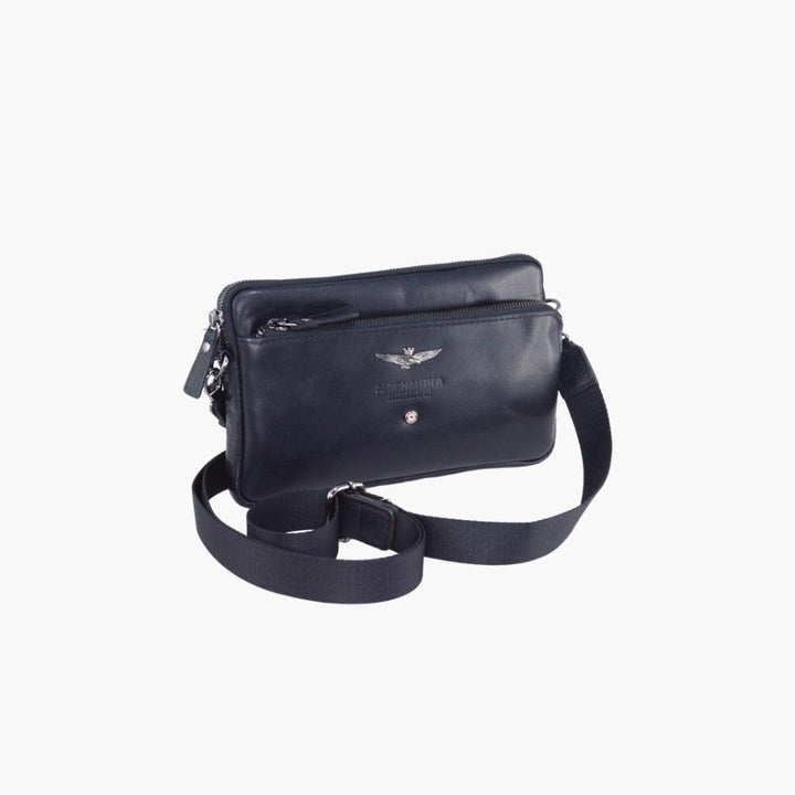 Aeronautica Militare Pochette uomo in pelle linea Vintage AM356-MO - Capodagli 1937