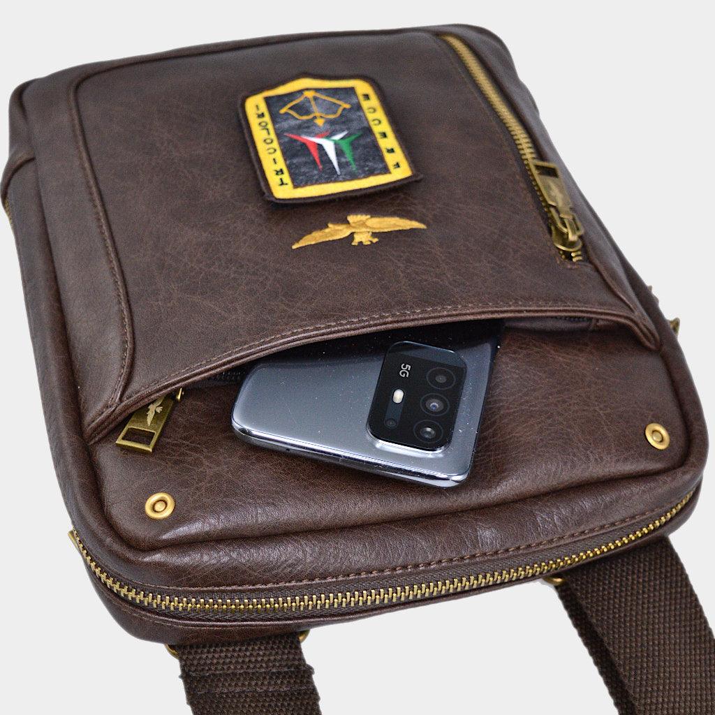 Aeronautica Militare Tracolla porta Tablet linea Pilot AM471-MO - Capodagli 1937