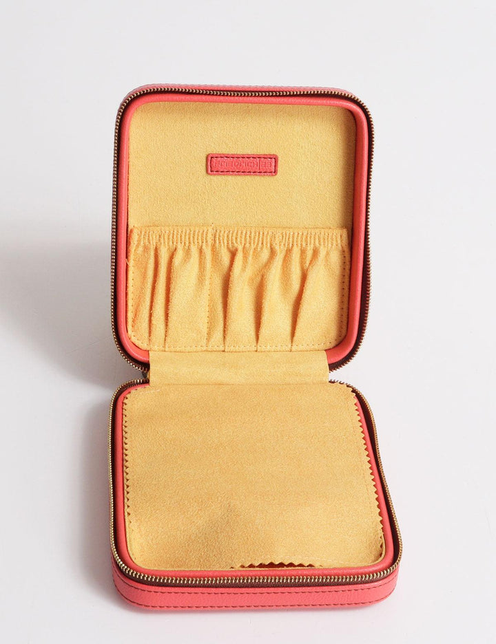 Astuccio portagioie Friedrich23 Ascot con zip Coral 26113-4 - Capodagli 1937
