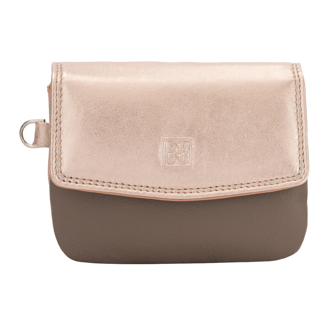 DuDu Borsellino kvinde lille lyserød læder tegnebog mini håndtaske med håndled pap