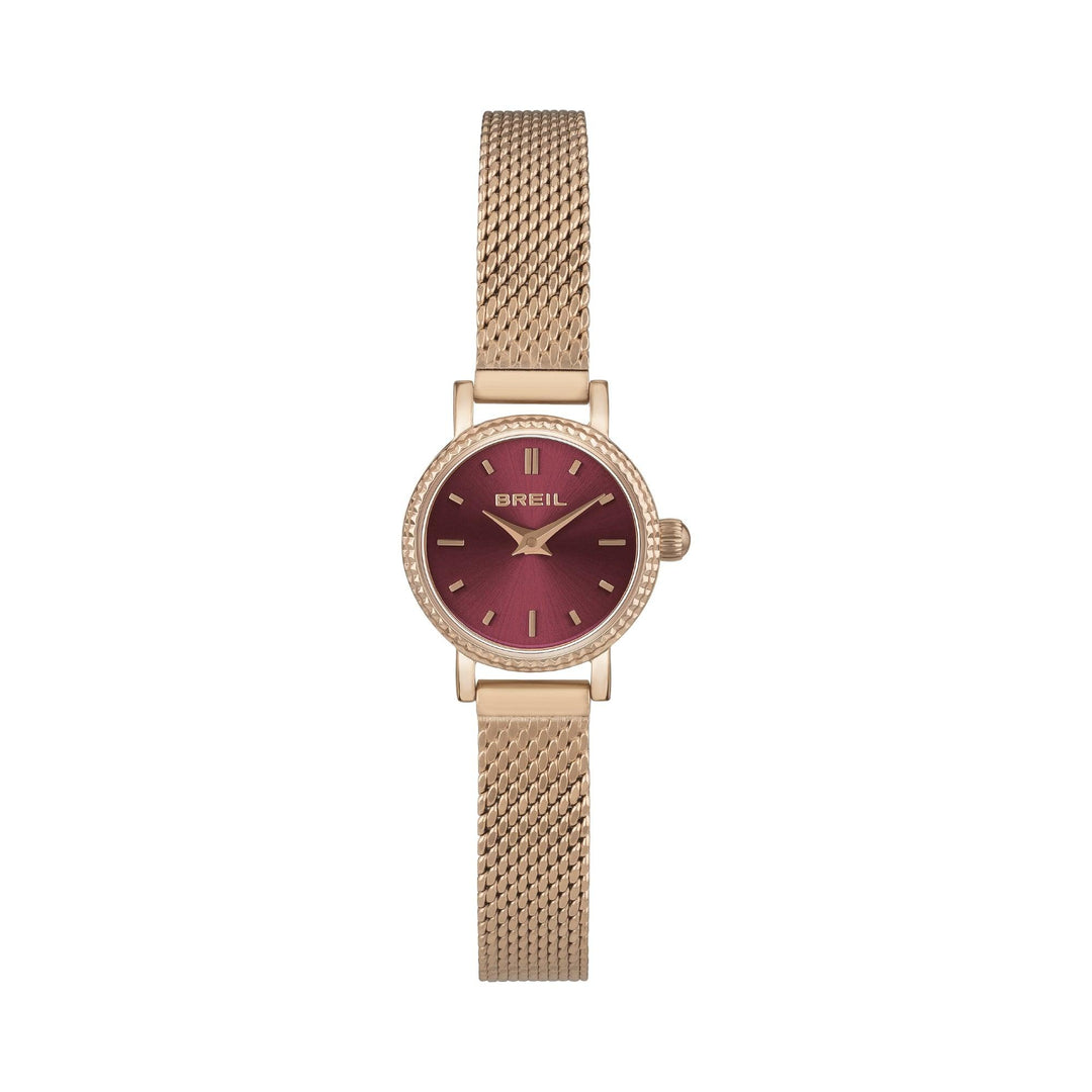 Breil orologio Darling 18mm bordeaux quarzo acciaio finitura PVD oro rosa TW1936 - Capodagli 1937