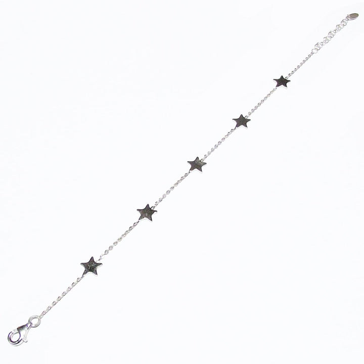 Capodagli bracciale 5 Stelle argento 925 CPD-BRA-ARG-0004-B - Capodagli 1937