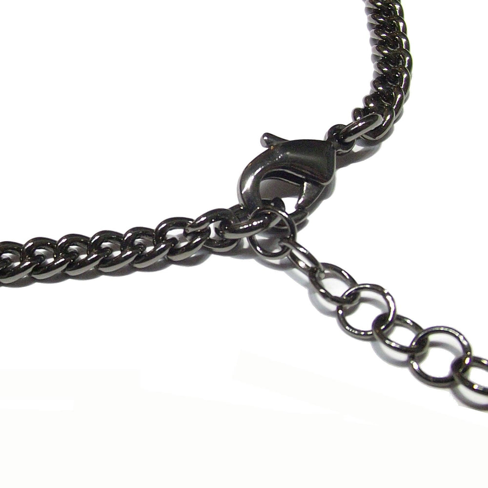 Capodagli bracciali Fortunelli Corno nero bronzo finitura PVD rutenio argento 925 BR-BR-0004 - Capodagli 1937