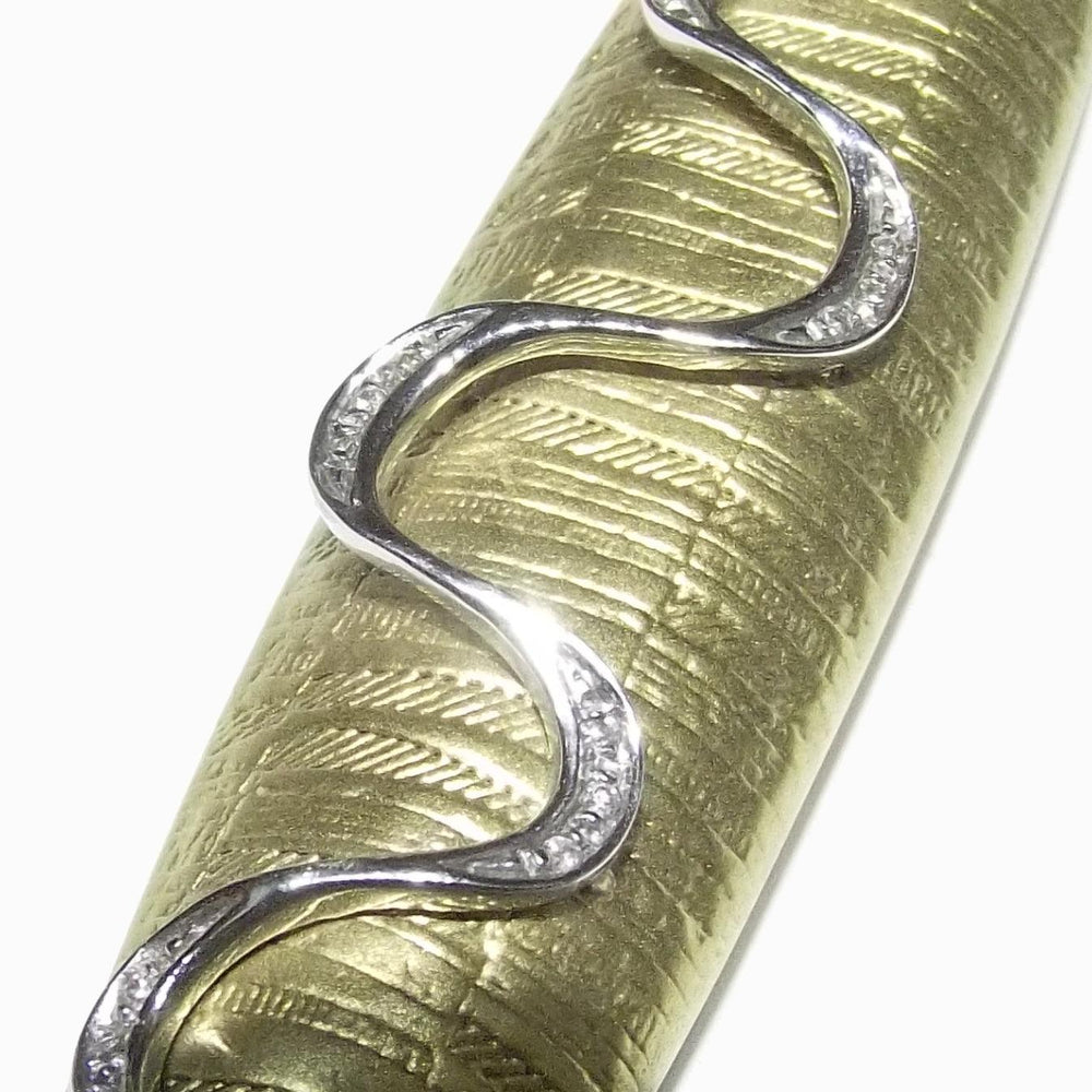 Capodagli ciondolo Losanga oro giallo bianco 18kt diamanti CI-GI-0001 - Capodagli 1937