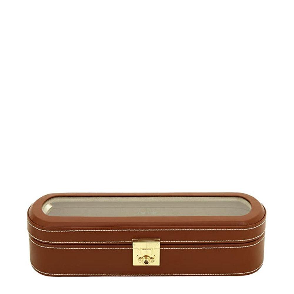 Cofanetto porta orologi Friedrich23 Cordoba 5 posti Brown 26393-3 - Capodagli 1937