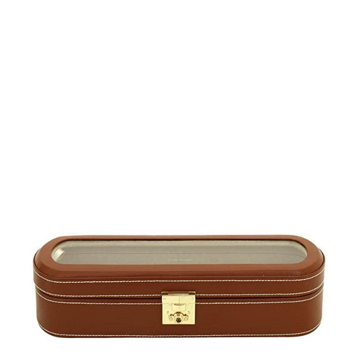 Cofanetto porta orologi Friedrich23 Cordoba 5 posti Brown 26393-3 - Capodagli 1937